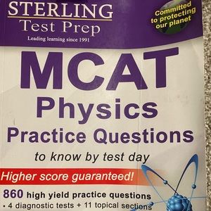 Sterling Prep MCAT Physics Review Book